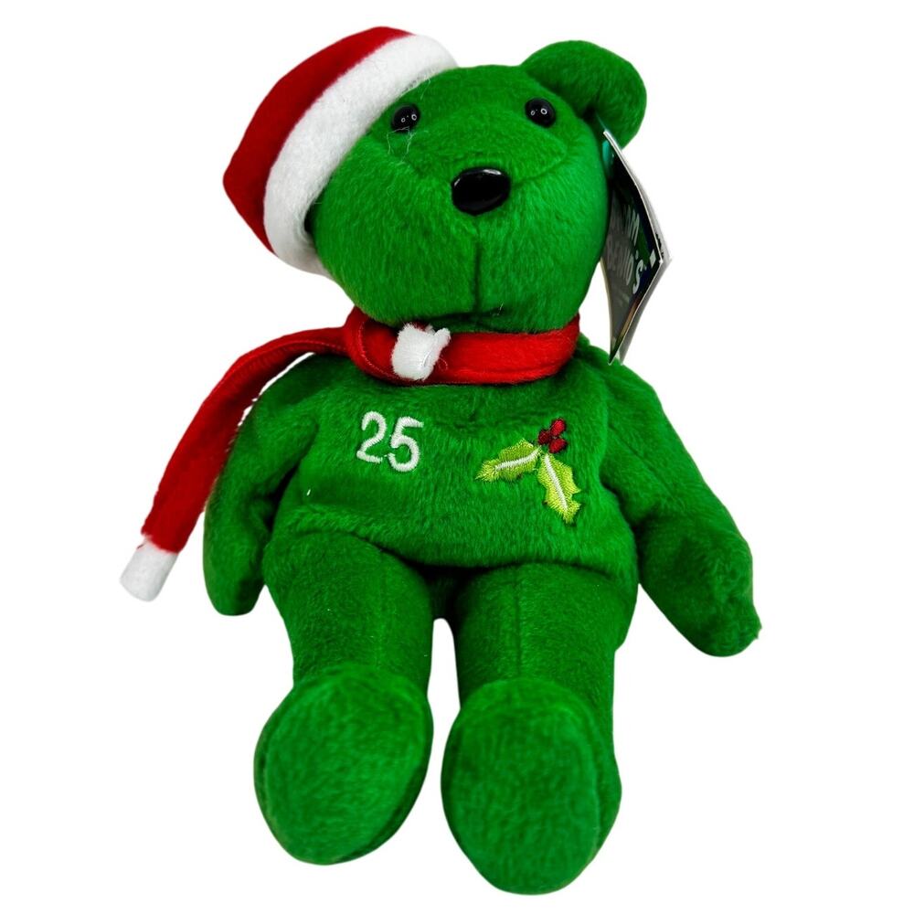 Mark McGWIRE #25 MLB Holiday 1998 Salvino's Bamm Beano's Beanie‎ Bear 8"